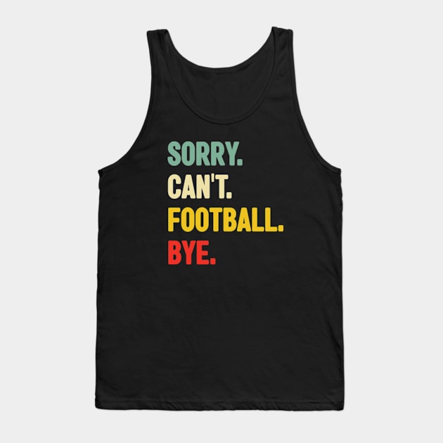 Football Tank Top by Emma Creation